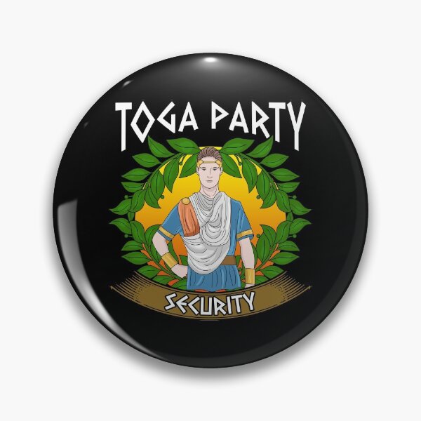 Item preview, Toga Party Security Guard Funny Fraternity Party designed and sold by perfectpresents.