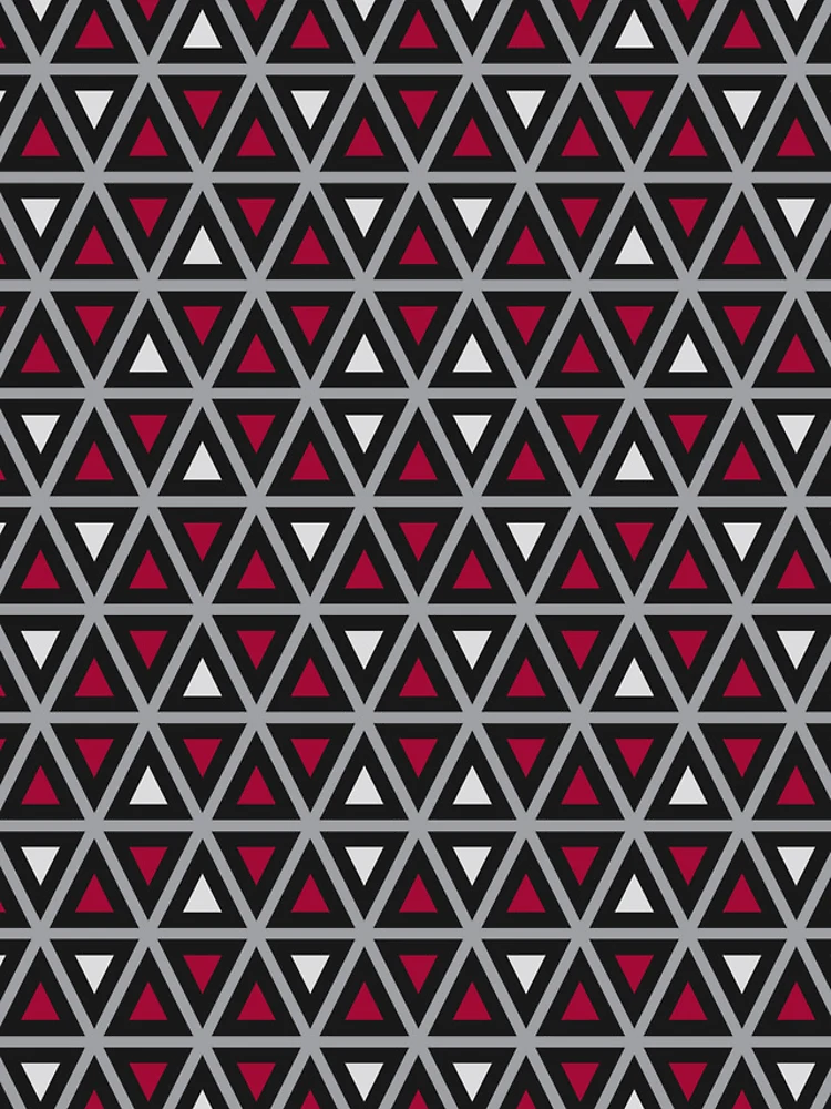 Thumbnail 4 of 4, iPhone Case, Triangular Shapes Pattern designed and sold by ChunkyDesign.