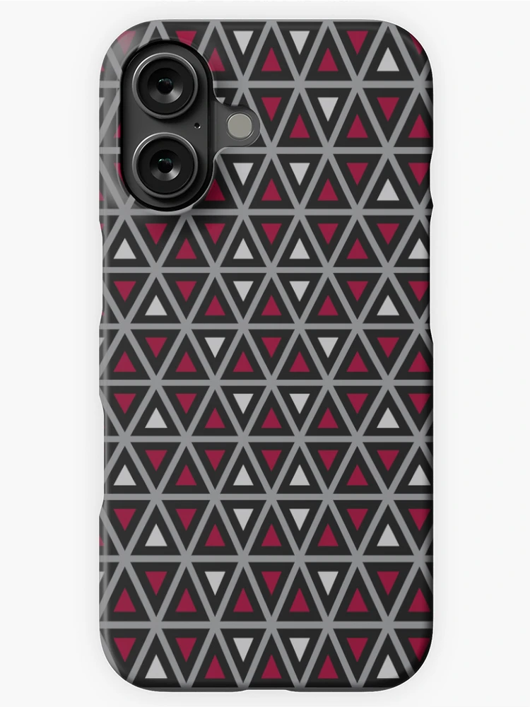 Thumbnail 1 of 4, iPhone Case, Triangular Shapes Pattern designed and sold by ChunkyDesign.
