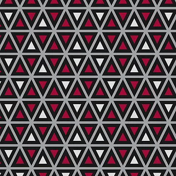 Artwork thumbnail, Triangular Shapes Pattern by ChunkyDesign