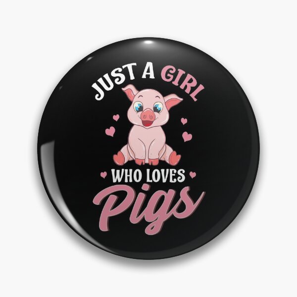Item preview, Adorable Just a Girl Who Loves Pigs Women designed and sold by perfectpresents.