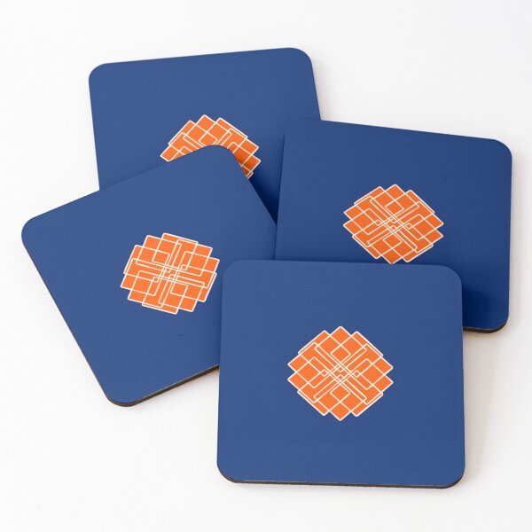 Item preview, Orange geometric designed and sold by artdemarta.