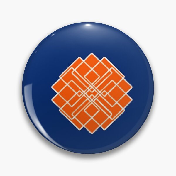 Item preview, Orange geometric designed and sold by artdemarta.