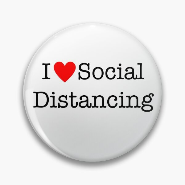 Item preview, I Heart Social Distancing designed and sold by Stick Your Privilege.