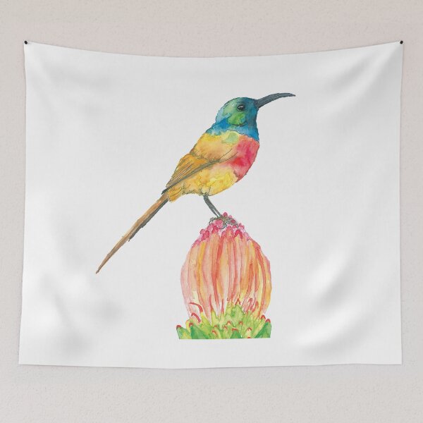 Item preview, Bird Watercolor Artwork designed and sold by Mali Moazart.