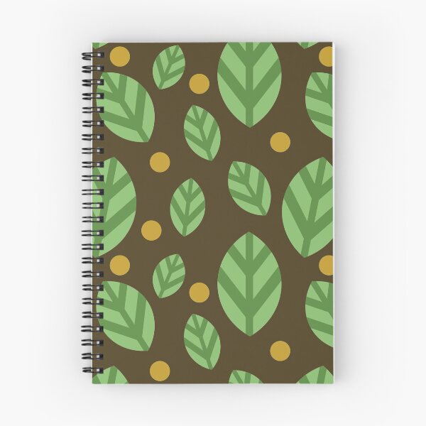 Item preview, Leaves and Polka Dots Pattern designed and sold by ChangingLight.