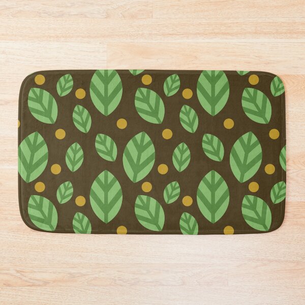 Item preview, Leaves and Polka Dots Pattern designed and sold by ChangingLight.