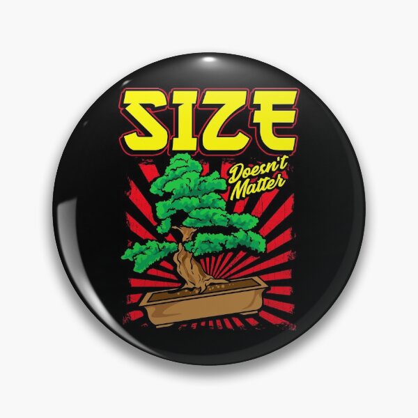 Item preview, Cute Size Doesn't Matter Small Bonsai Tree Plant designed and sold by perfectpresents.