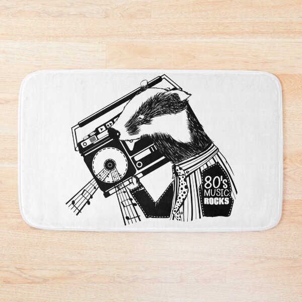 Item preview, 80'S Music Badger designed and sold by piedaydesigns.
