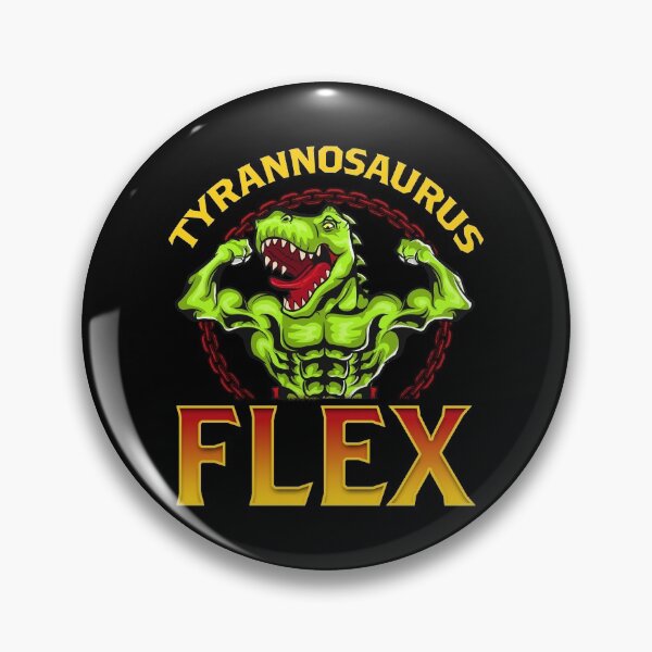 Item preview, Tyrannosaurus Flex Funny Gym Workout Pun T-Rex designed and sold by perfectpresents.