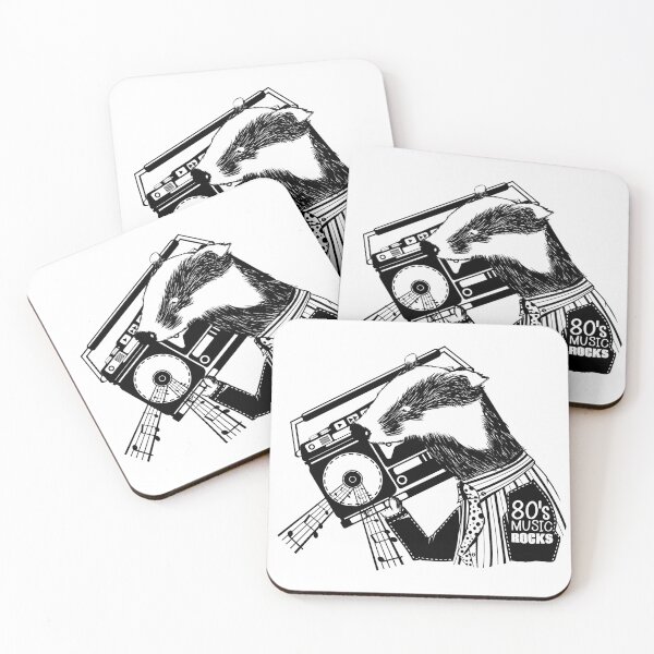 Item preview, 80'S Music Badger designed and sold by piedaydesigns.