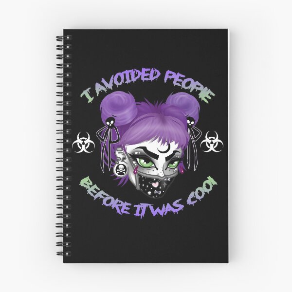 Item preview, I Avoided People before it was cool *Toxic Version designed and sold by Rose Demon.