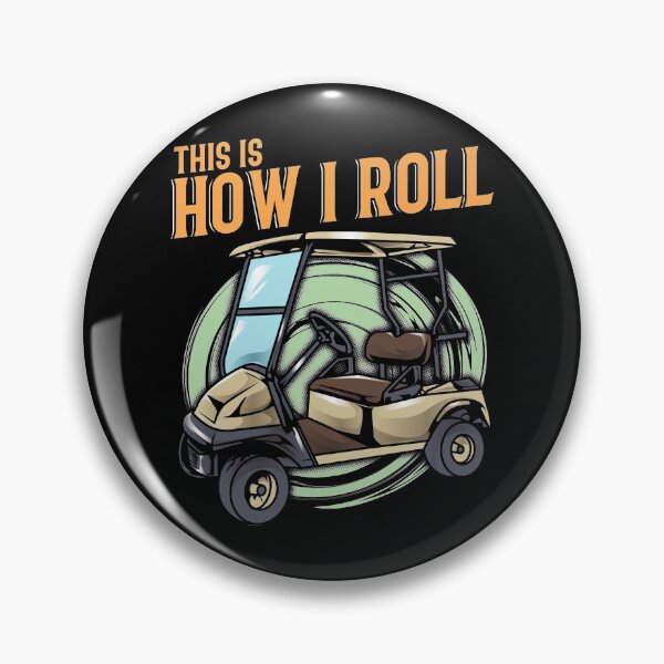 Item preview, Funny This Is How I Roll Golf Cart Pun Golfer designed and sold by perfectpresents.