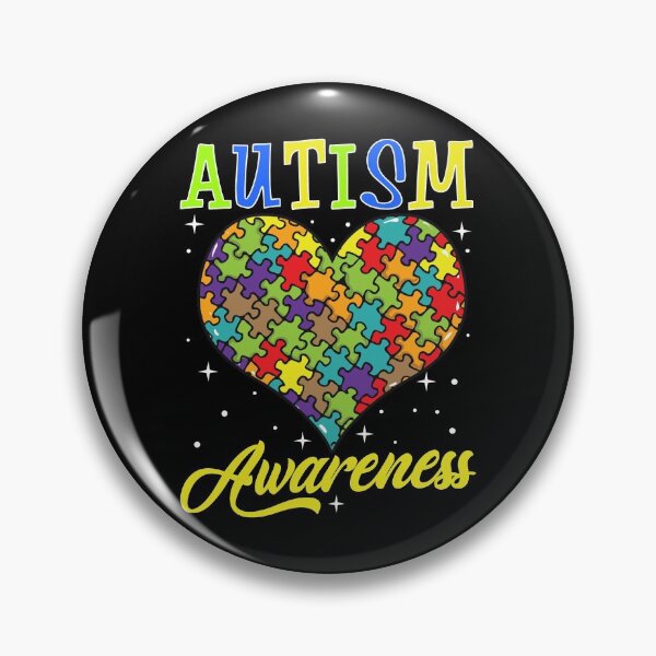Item preview, Colorful Autism Awareness Day Puzzle Heart designed and sold by perfectpresents.