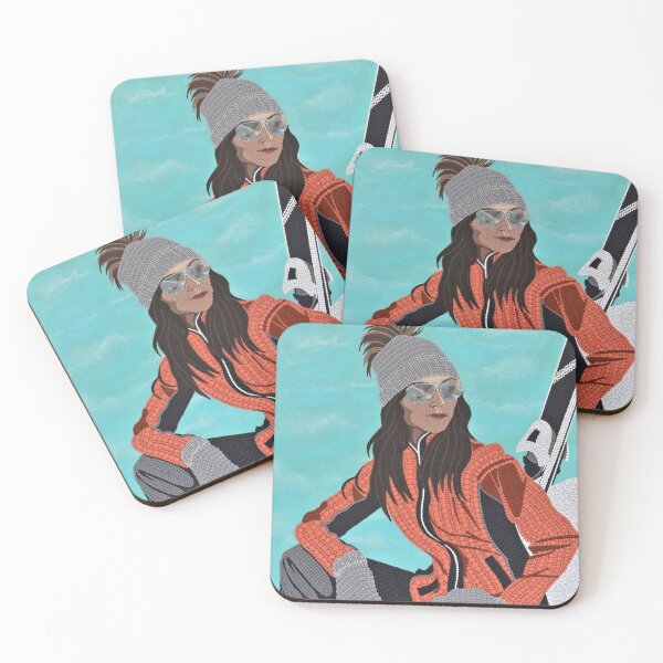 Item preview, Apre's Ski Series "Brunette Beauty" designed and sold by Laura Bonazza.