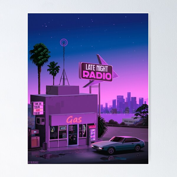 Item preview, Late Night Radio designed and sold by MrMelville.
