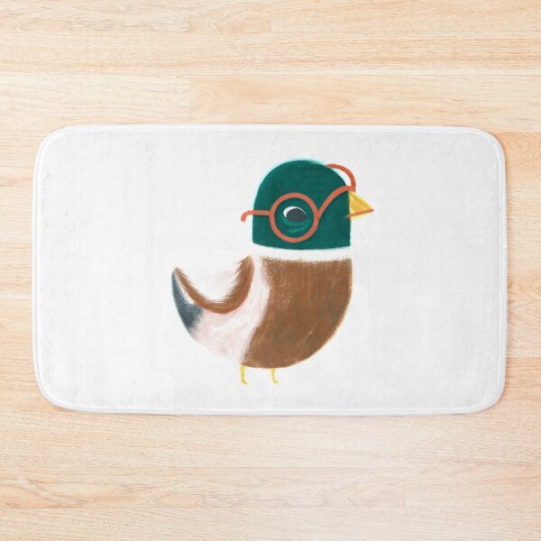 Item preview, Smarty Pants Duck with Glasses designed and sold by mollyfergart.
