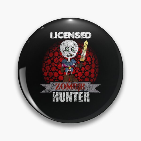 Item preview, Vintage Licensed Zombie Hunter Skeleton Halloween designed and sold by perfectpresents.