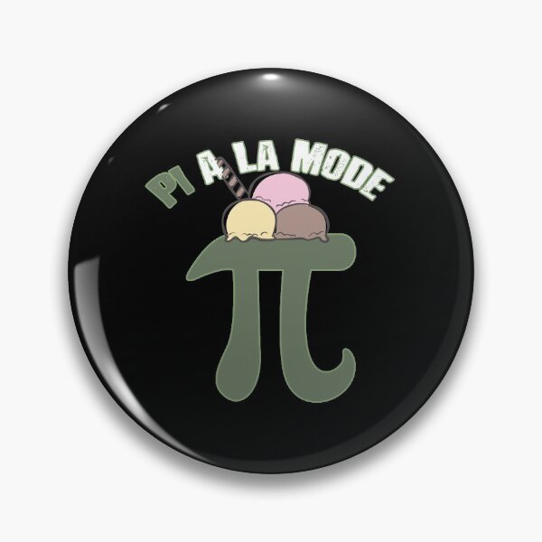 Item preview, Pi A La Mode Funny Pi Day Ice Cream Pun Math designed and sold by perfectpresents.
