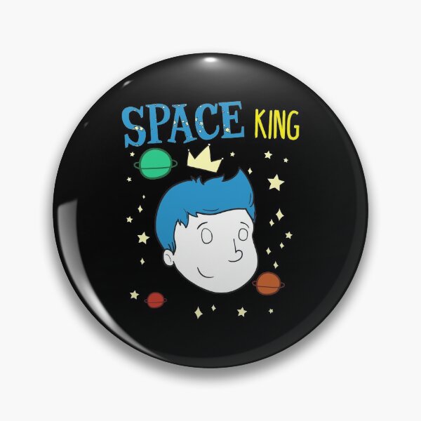Item preview, Cute Space King Exploring Outerspace Astronaut designed and sold by perfectpresents.