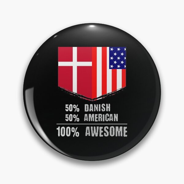 Item preview, 50% Danish 50% American 100% Awesome Immigrant designed and sold by perfectpresents.