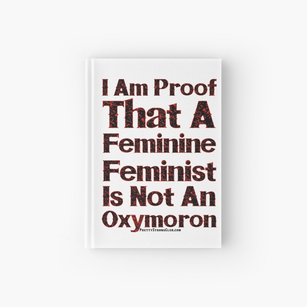 A Feminine Feminist Hardcover Journal
