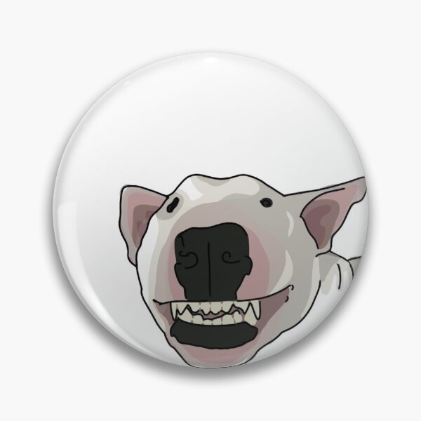 Item preview, Smiling Bull Terrier designed and sold by cool-cat-7.