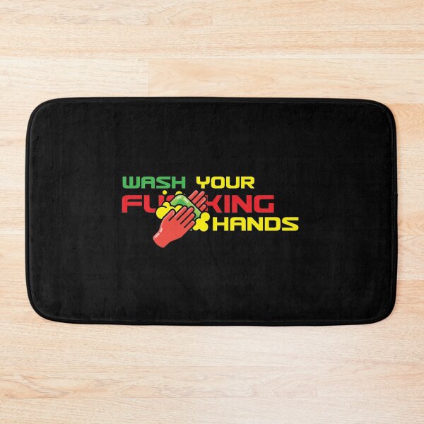 Item preview, WASH YOUR F*CKING HANDS designed and sold by nerd-girl-art.