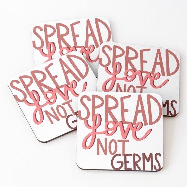 Item preview, Spread Love Not Germs designed and sold by allieweek.