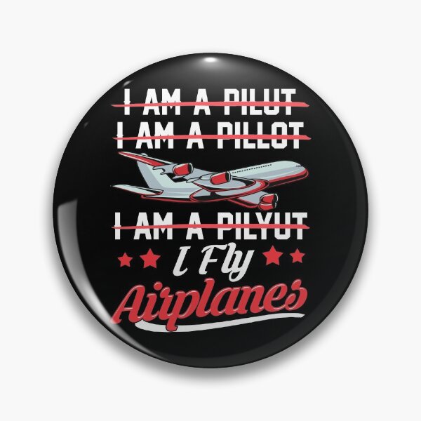 Item preview, Cute & Funny I Fly Airplanes Pilot Joke Flying Pun designed and sold by perfectpresents.