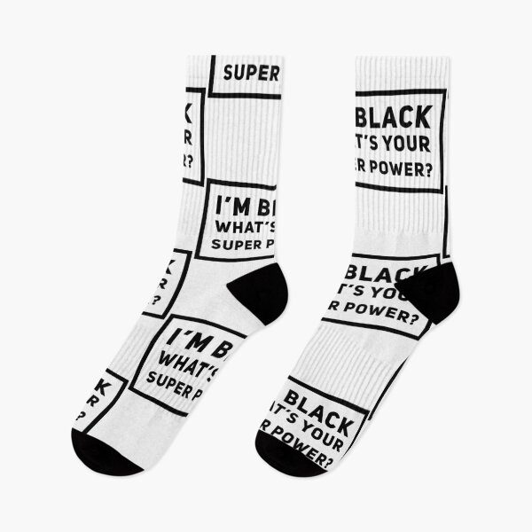 Item preview, I'M BLACK WHATS YOUR SUPER POWER designed and sold by creativemeanss1.