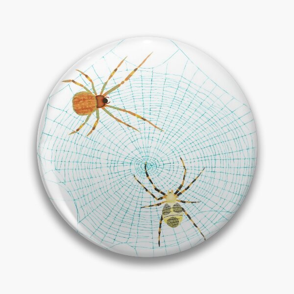 Item preview, Colorful Spiders on Webs designed and sold by Amy Hadden.