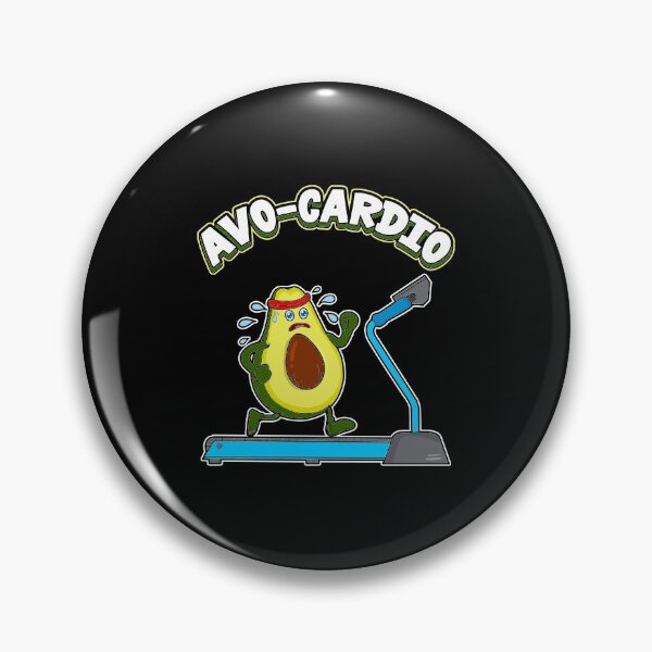 Artikelvorschau, Nettes & lustiges Avo-Cardio Avocado Cardio Pun Gym entworfen und verkauft von perfectpresents.
