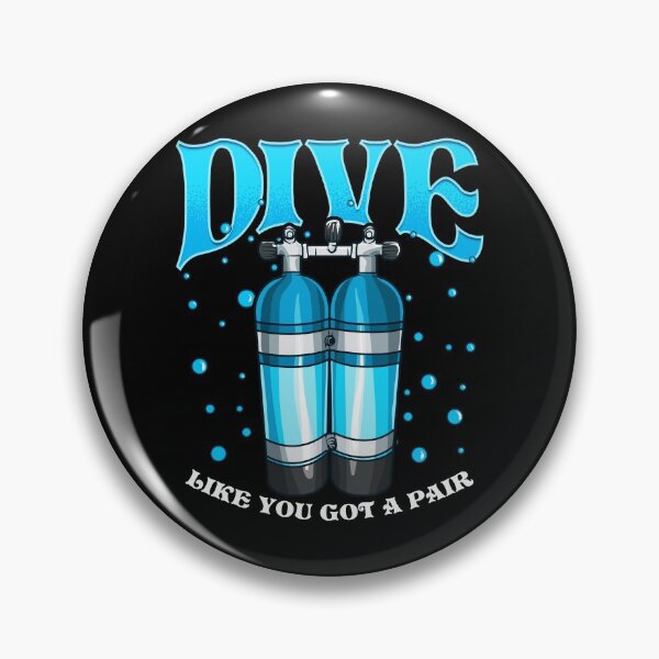 Item preview, Dive Like You Got a Pair Funny Scuba Diving Pun designed and sold by perfectpresents.
