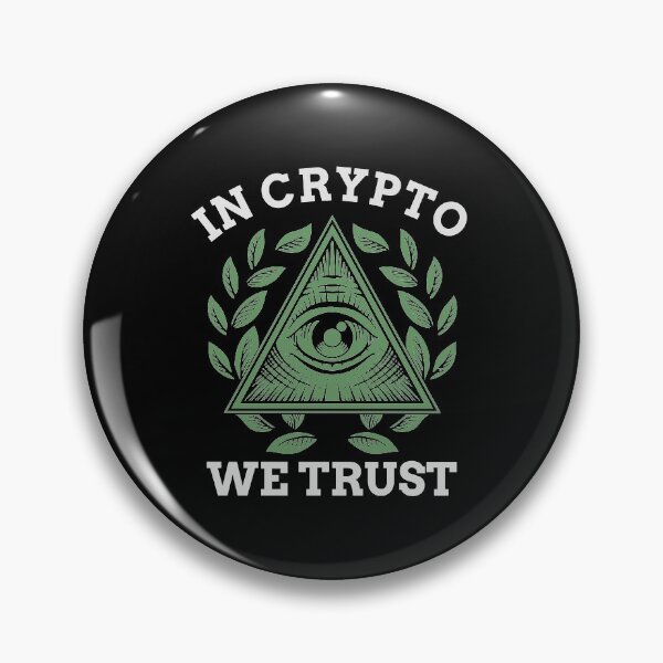 Item preview, In Crypto We Trust Bitcoin Cryptocurrency Trading designed and sold by perfectpresents.