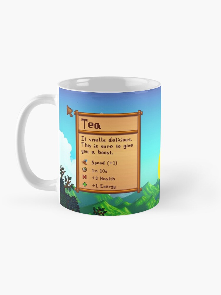 Thumbnail 3 of 6, Coffee Mug, Stardew Valley Day Tea  designed and sold by Toshizero V.