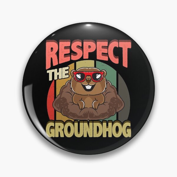 Item preview, Cute Respect The Groundhog Funny Groundhog Day designed and sold by perfectpresents.