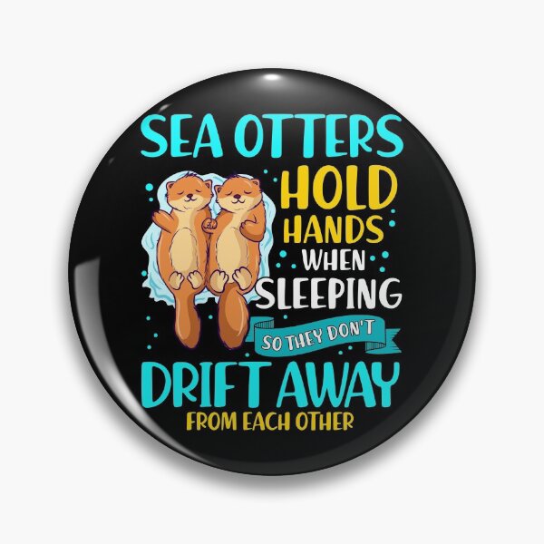 Item preview, Sea Otters Hold Hands When Sleeping Cute Otter designed and sold by perfectpresents.