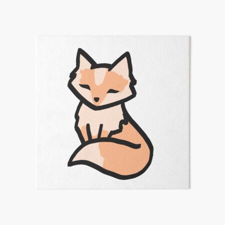 Peach Cartoon Fox Friend Drawing Peach Cartoon Fox Friend Drawing