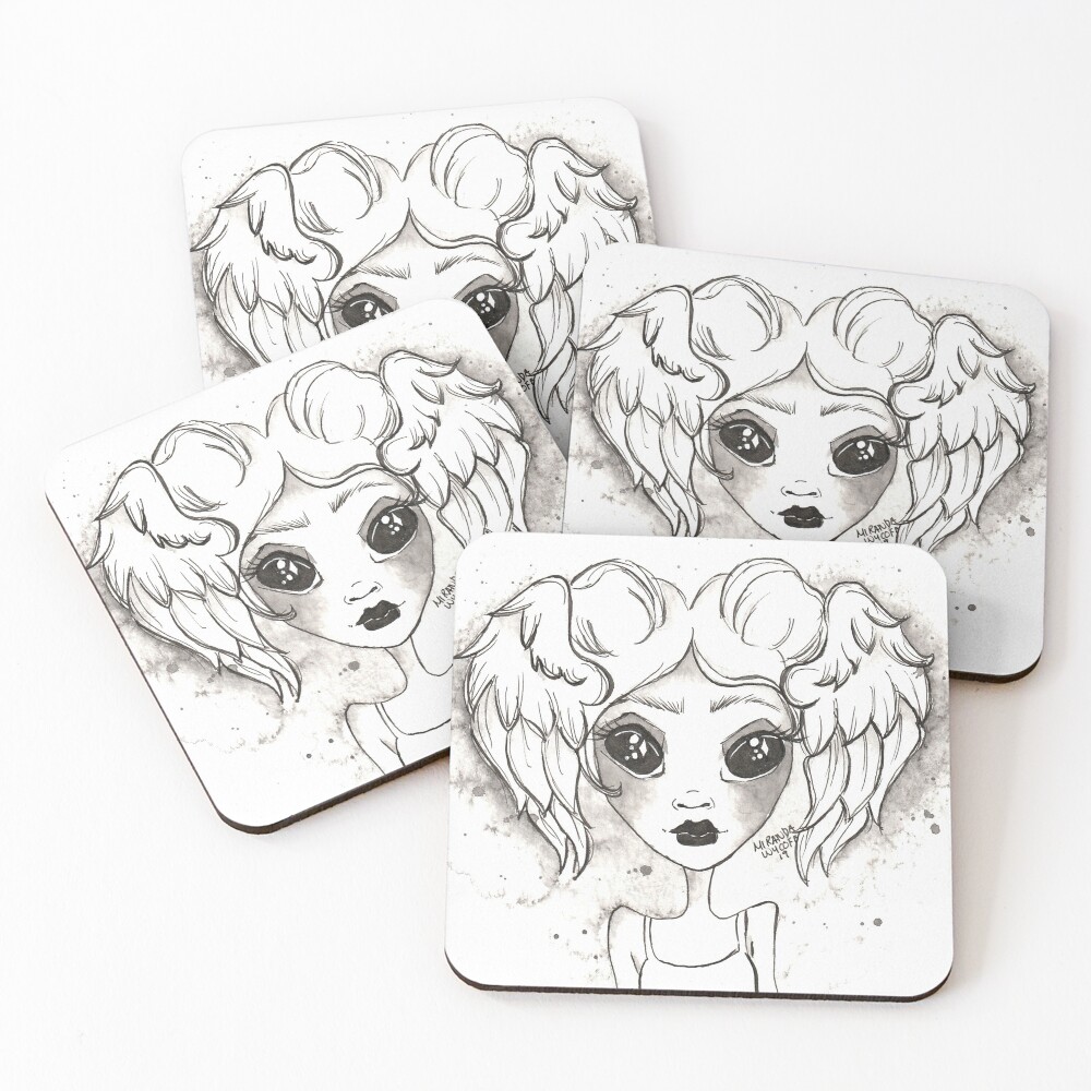 Item preview, Coasters (Set of 4) designed and sold by RuffledAndPunk.