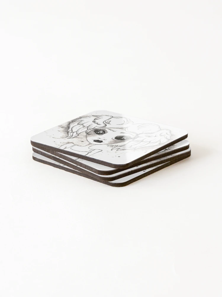 Thumbnail 4 of 5, Coasters (Set of 4), Lifted designed and sold by RuffledAndPunk.
