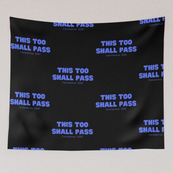 Item preview, This Too Shall Pass - Royal Blue designed and sold by ryanwfraser.