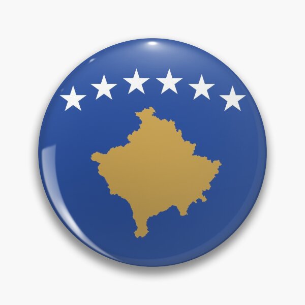 Item preview, Small Kosovo flag classic t-shirt designed and sold by Jesse  Weijer.