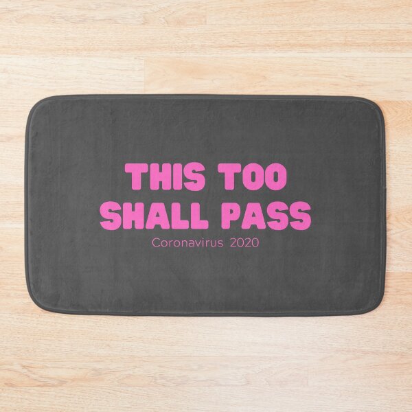 Item preview, This Too Shall Pass - Pink designed and sold by ryanwfraser.
