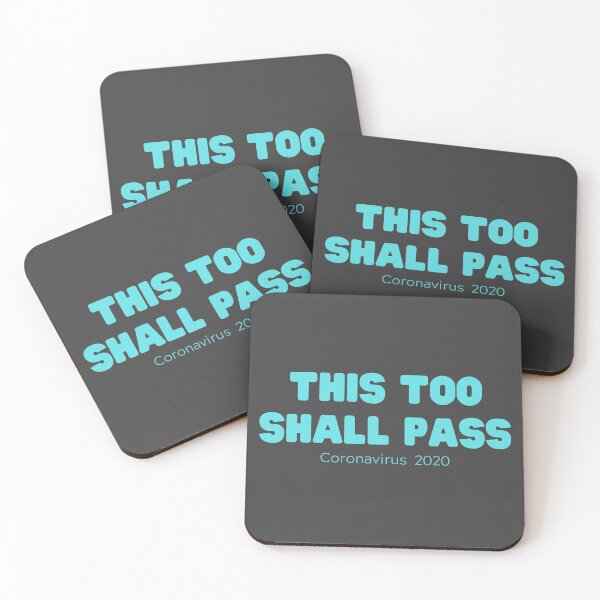 Item preview, This Too Shall Pass - Turquoise  designed and sold by ryanwfraser.