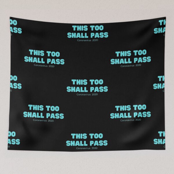 Item preview, This Too Shall Pass - Turquoise  designed and sold by ryanwfraser.