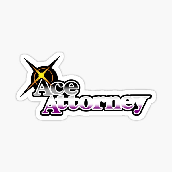 Ace Pride Ace Attorney Sticker