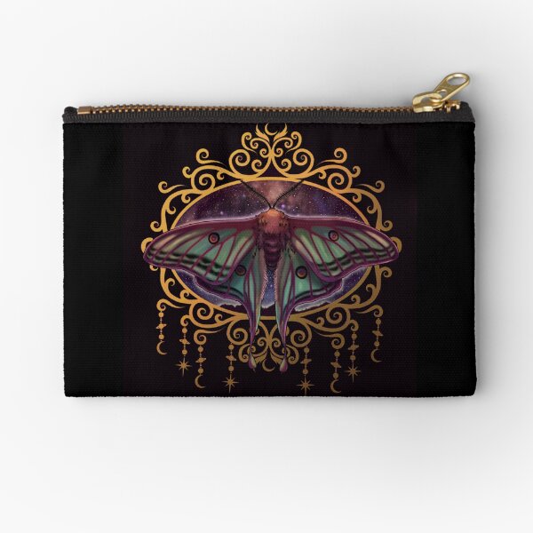 Spanish moon moth Zipper Pouch
