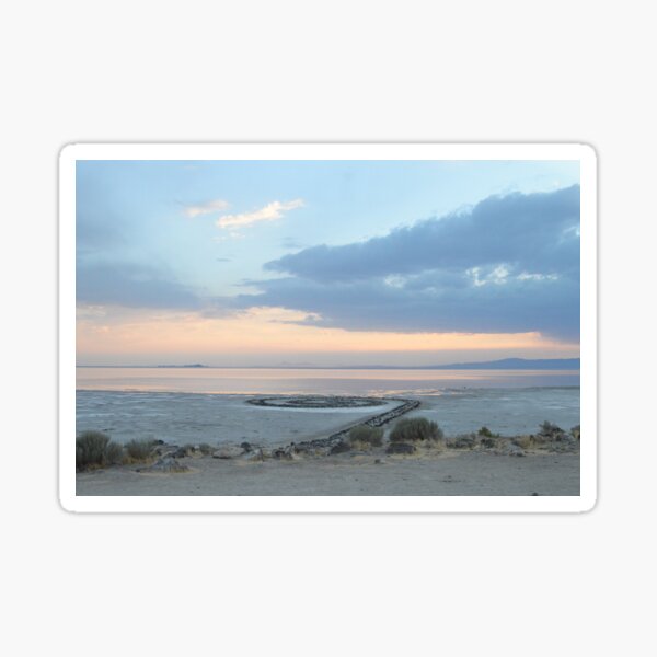 Spiral Jetty Sticker
