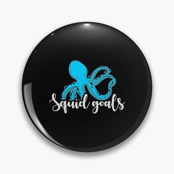 Item preview, Squid Goals Cute & Funny Squad Goals Pun Joke designed and sold by perfectpresents.